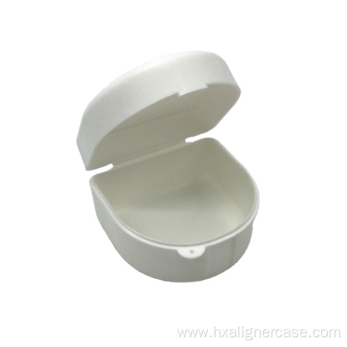 Plastic Retainer Holder Denture Orthodontic Retainer Case